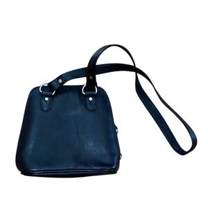 J. JILL Black Leather Purse~Shoulder~Crossbody Bag